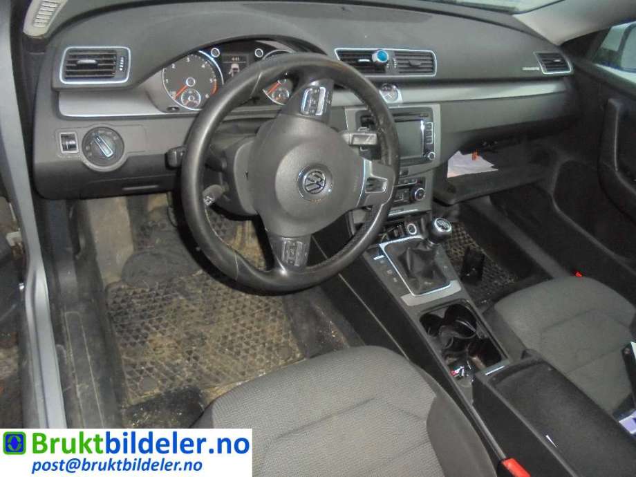 VW Passat 2011-2015 (B7) (B7), Motorkode: CAYC, Girkassekode: 