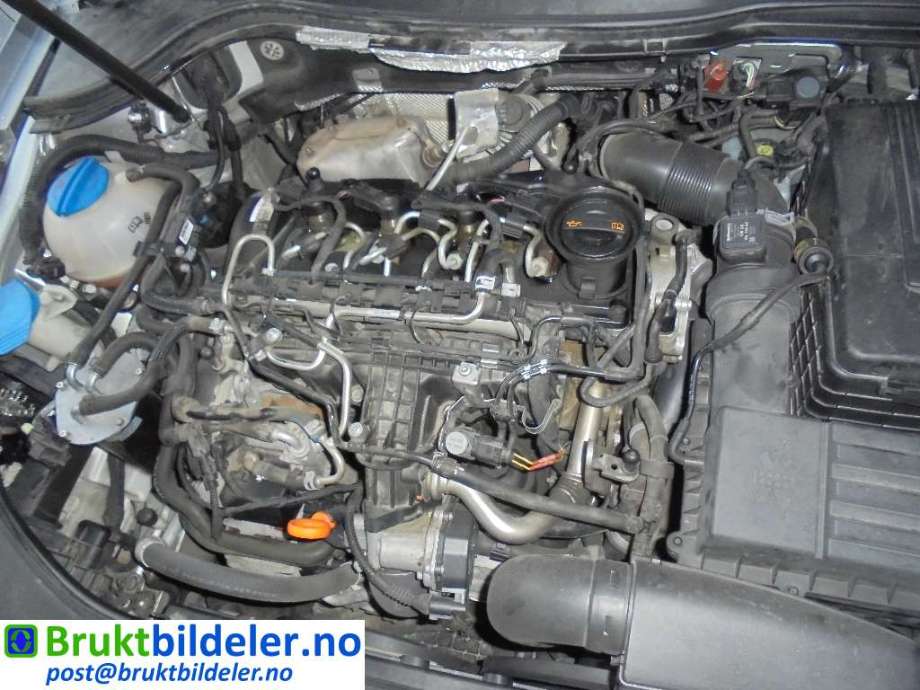 VW Passat 2011-2015 (B7) (B7), Motorkode: CAYC, Girkassekode: 