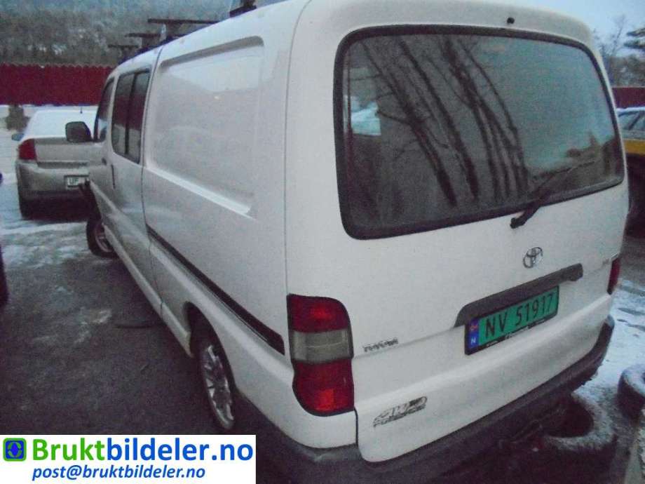 Toyota Hiace 2001-2006 (Fase 2) , Motorkode: 2KD-FTV, Girkassekode: