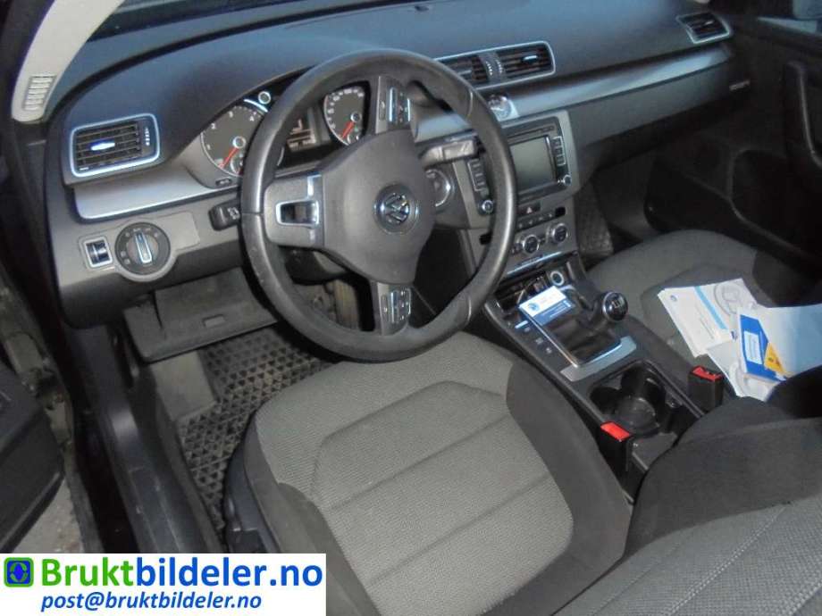 VW Passat 2011-2015 (B7) (B7), Motorkode: CAYC, Girkassekode: MYP