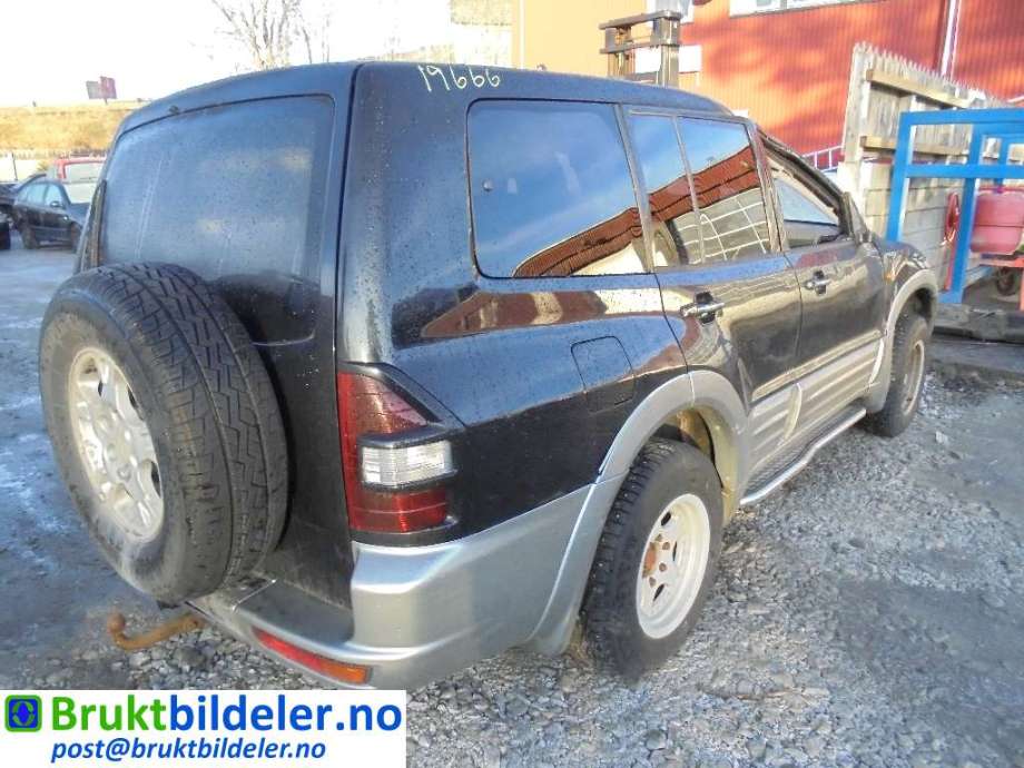 Mitsubishi Pajero 2000-2006 (Type III) , Motorkode: 4M41, Girkassekode: 