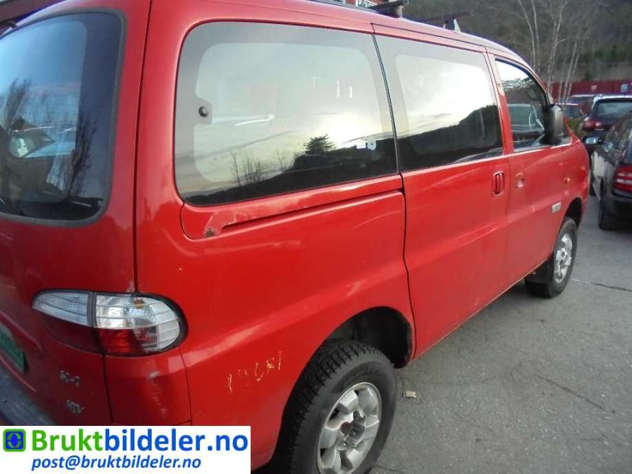 Hyundai H-1 1998-2005 (Type I, Fase 1) , Motorkode: D4CB, Girkassekode: 