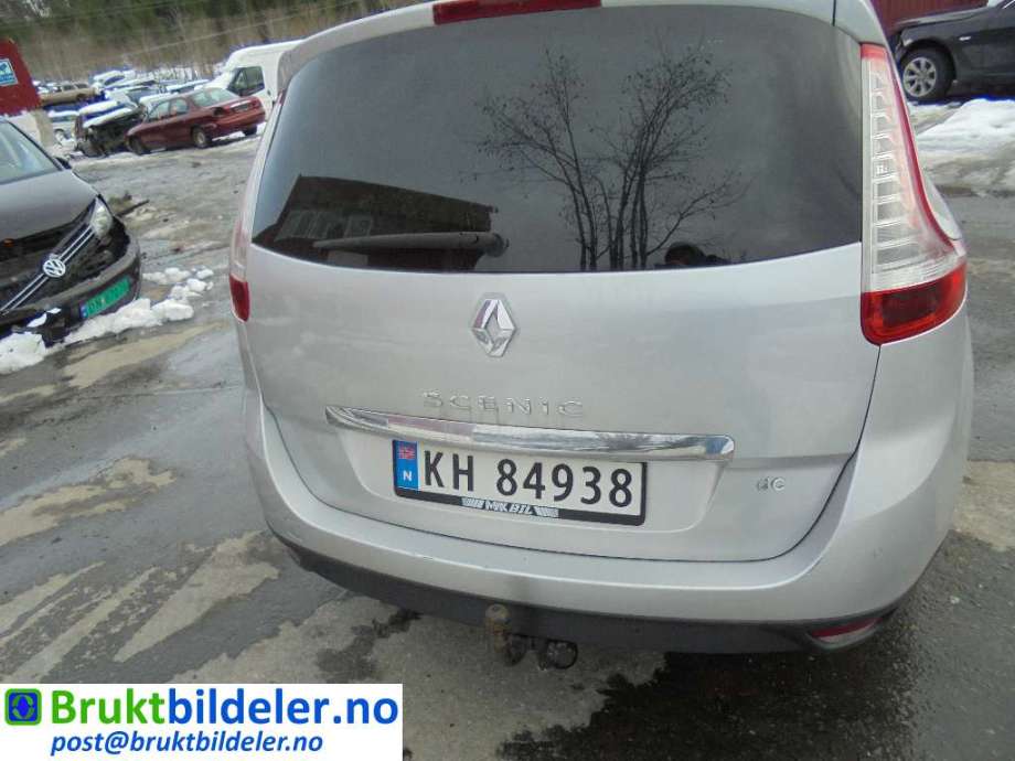 Renault Scenic 2009-2016 (Type III) , Motorkode: K9K-836;K9K-837, Girkassekode: 