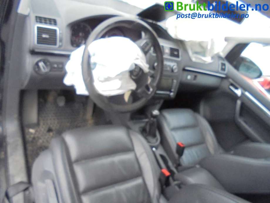 VW Touran 2010-2015 (Type I, Fase 3) , Motorkode: CAYC, Girkassekode: 