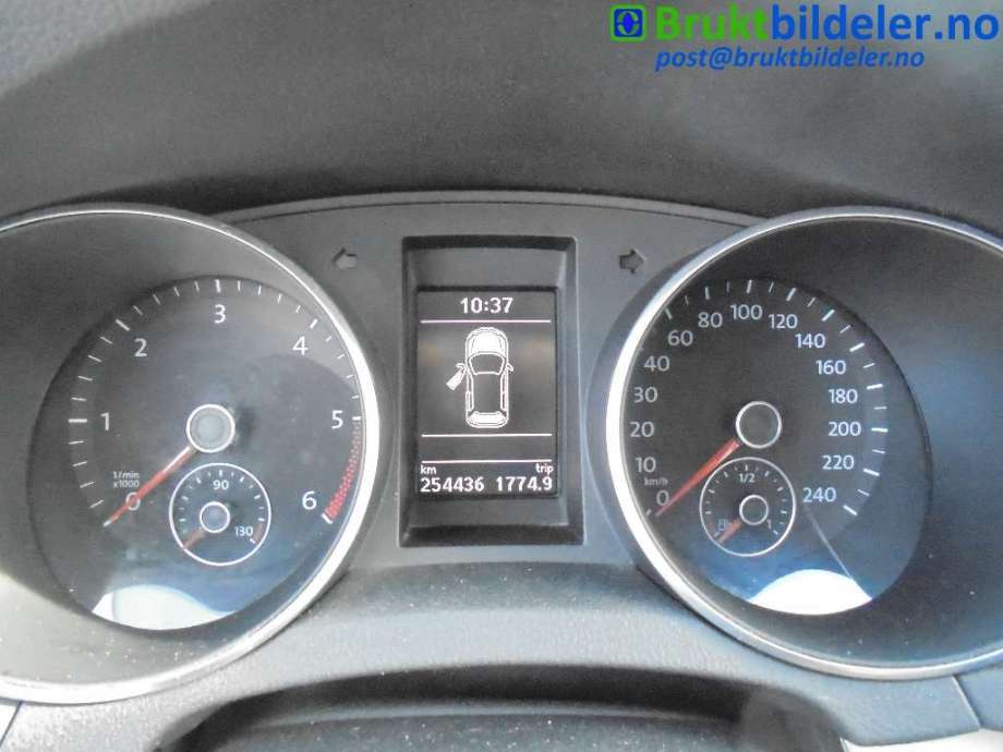 VW Golf VI 2008-2012 , Motorkode: CAYC, Girkassekode: 