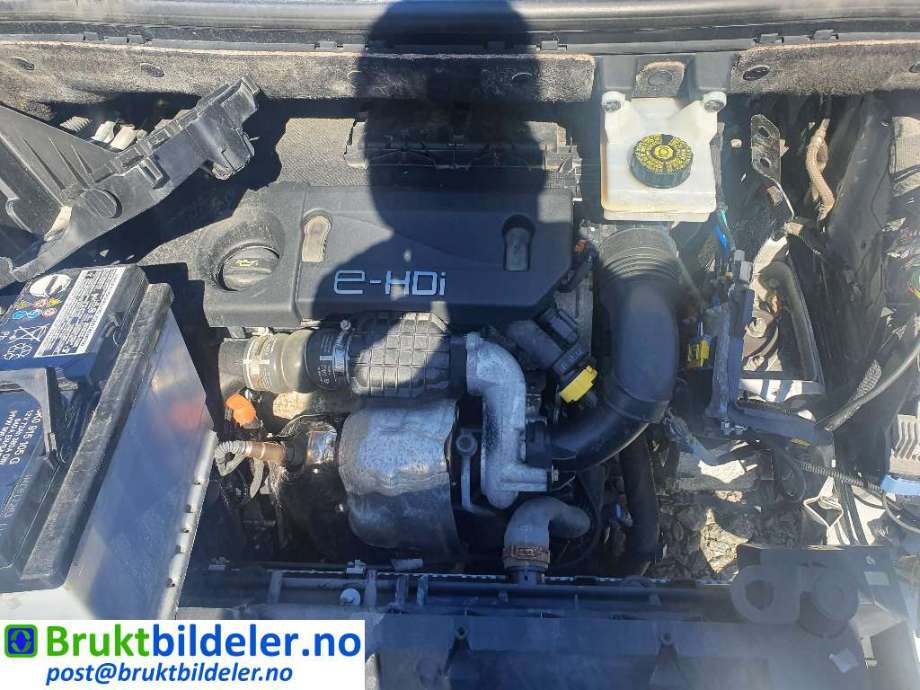 Peugeot Partner 2008-2015 (Type II, Fase 1) , Motorkode: 9HF, Girkassekode: 