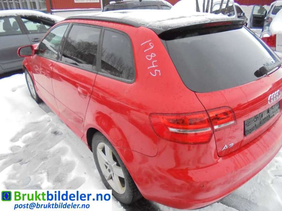 Audi A3 2009-2012 (Type II, Fase 2) , Motorkode: CAYC, Girkassekode: 