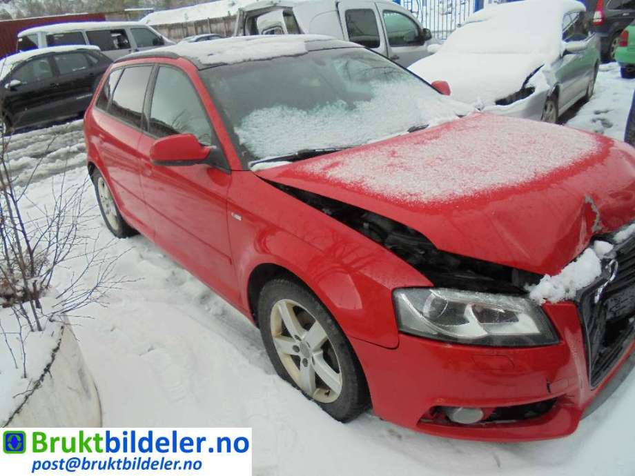 Audi A3 2009-2012 (Type II, Fase 2) , Motorkode: CAYC, Girkassekode: 
