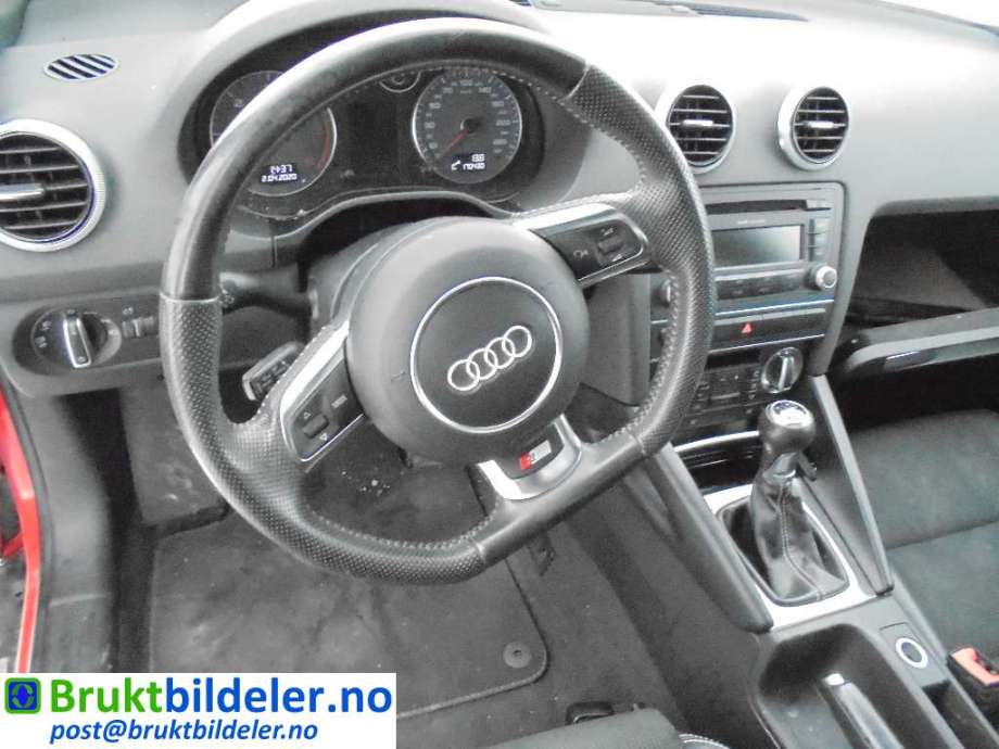 Audi A3 2009-2012 (Type II, Fase 2) , Motorkode: CAYC, Girkassekode: 