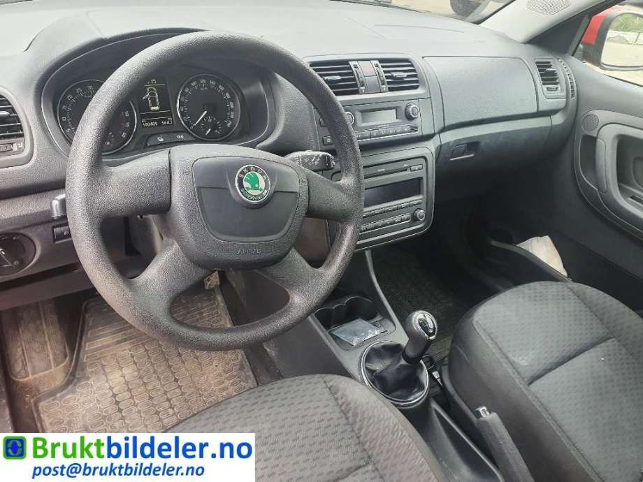 Škoda Fabia 2010-2014 (Type II, Fase 2) , Motorkode: CAYB, Girkassekode: 