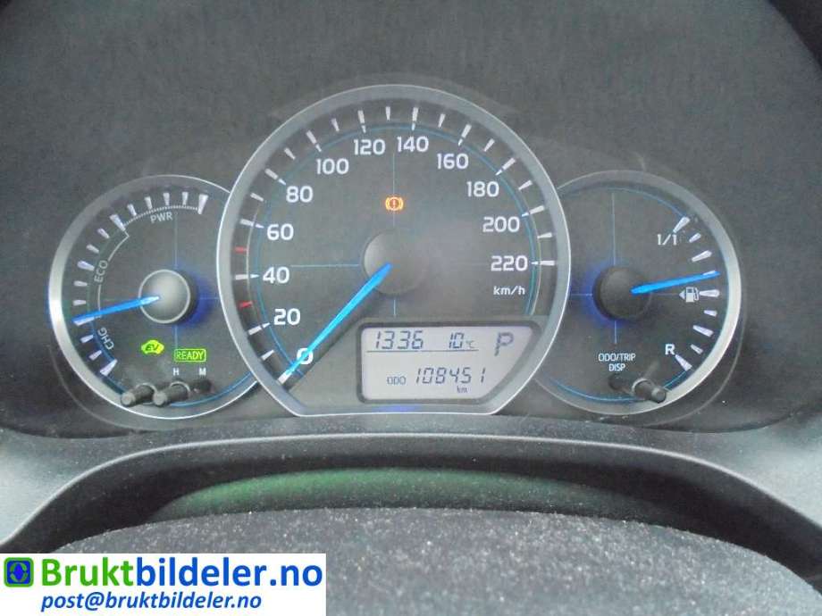 Toyota Yaris 2012-2014 (Type III, Fase 1) , Motorkode: 1NZ-FXE, Girkassekode: 