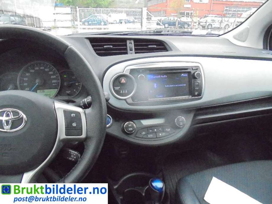 Toyota Yaris 2012-2014 (Type III, Fase 1) , Motorkode: 1NZ-FXE, Girkassekode: 