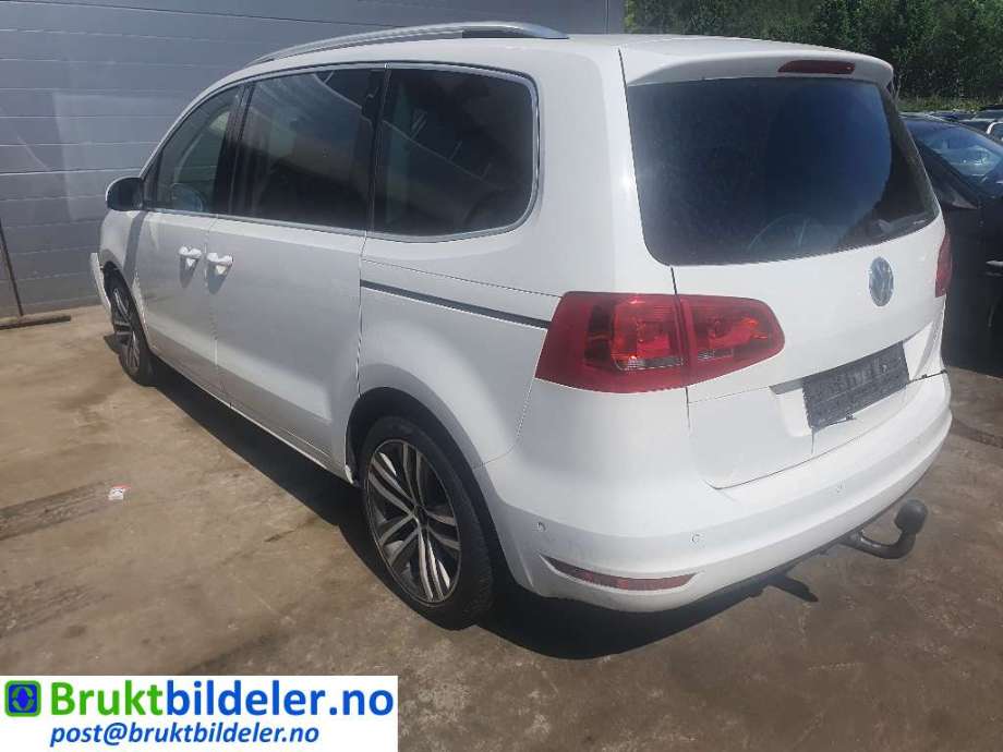 VW Sharan 2010-->> (Type II) , Motorkode: CFFB, Girkassekode: 