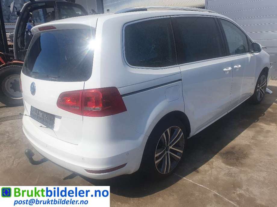 VW Sharan 2010-->> (Type II) , Motorkode: CFFB, Girkassekode: 