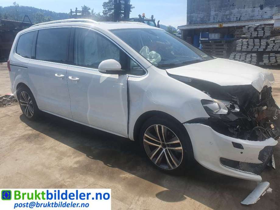 VW Sharan 2010-->> (Type II) , Motorkode: CFFB, Girkassekode: 