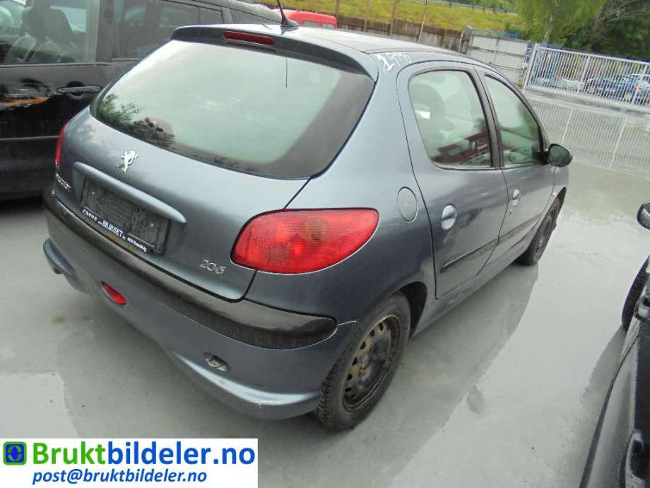 Peugeot 206 1998-2007 , Motorkode: KFW, Girkassekode: 