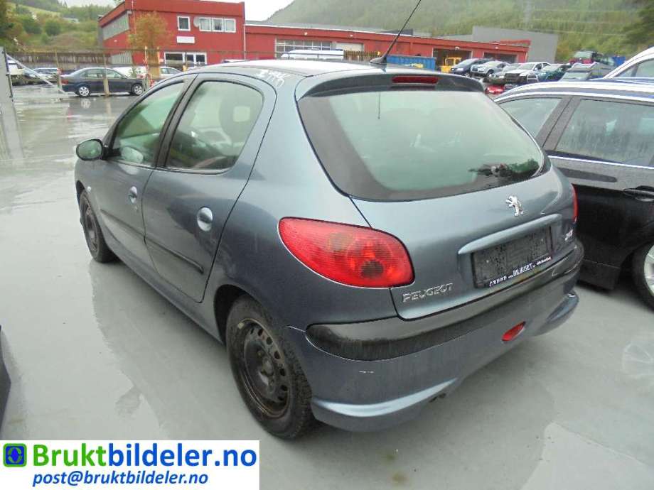 Peugeot 206 1998-2007 , Motorkode: KFW, Girkassekode: 