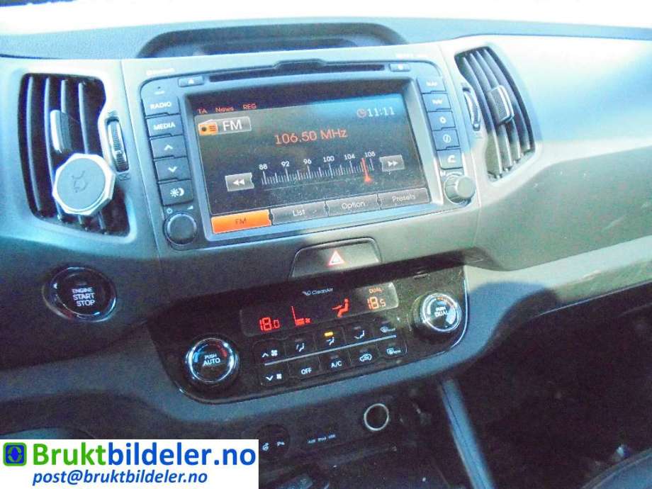 Kia Sportage 2010-2016 (Type III) , Motorkode: D4FD, Girkassekode: 