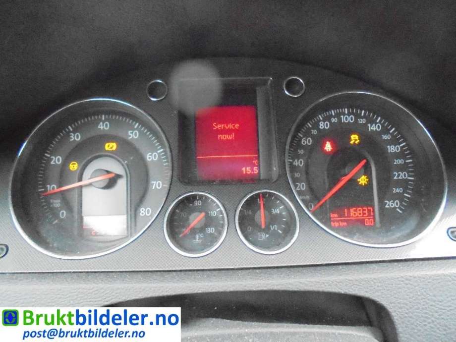 VW Passat 2005-2010 (B6) (B6), Motorkode: BLF, Girkassekode: 