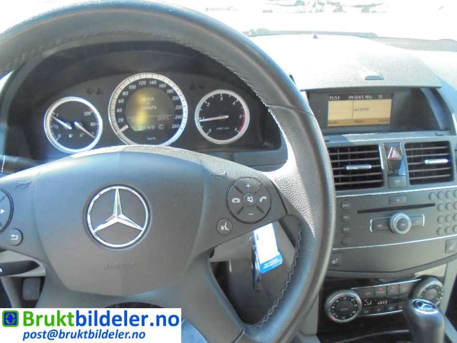 Mercedes C-Klasse 2007-2011 (Fase 1) (W204) (W204), Motorkode: OM646.811, Girkassekode: 