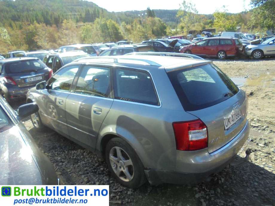 Audi A4 2001-2004 (Type II) (B6) (B6), Motorkode: AVJ, Girkassekode: