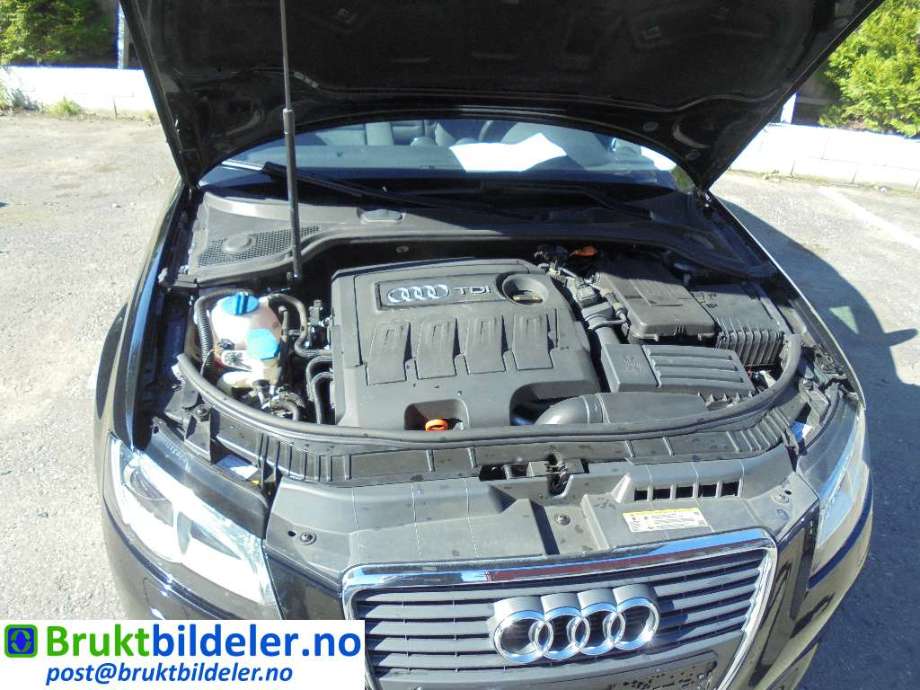 Audi A3 2009-2012 (Type II, Fase 2) , Motorkode: CAYC, Girkassekode: LUB