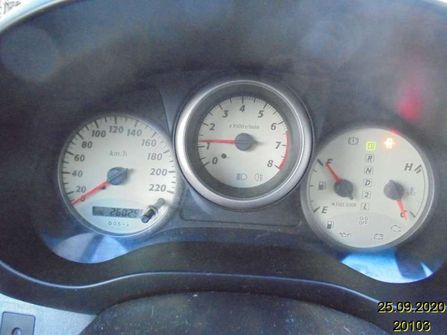 Toyota RAV4 2000-2006 (Type II) , Motorkode: 1AZ-FE, Girkassekode: 
