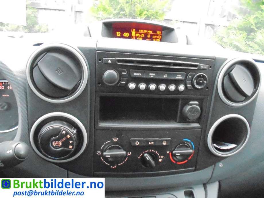 Peugeot Partner 2008-2015 (Type II, Fase 1) , Motorkode: 9HF, Girkassekode: 