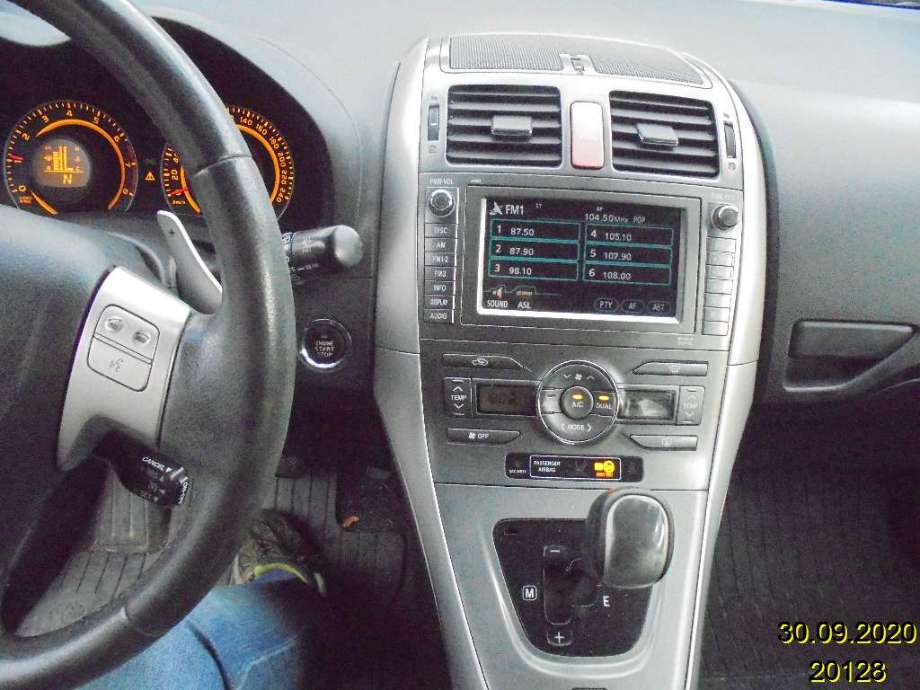 Toyota Auris 2007-2010 (Type I, Fase 1) , Motorkode: 1ZR-FE, Girkassekode: 