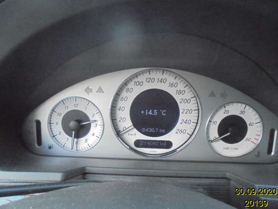 Mercedes E-Klasse 2002-2006 (Fase 1) (W211) (W211), Motorkode: OM646.961, Girkassekode: