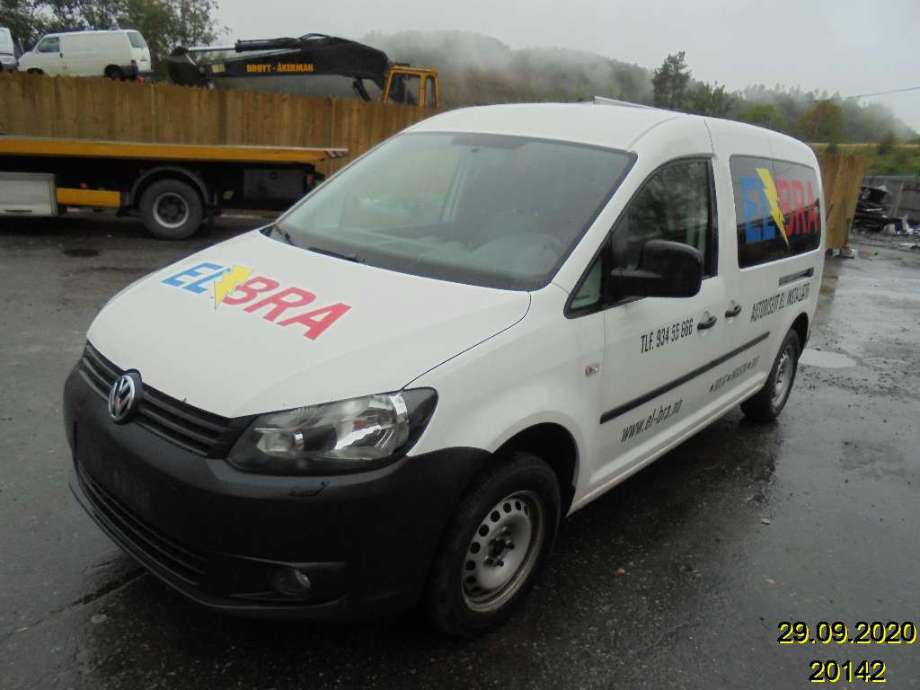 VW Caddy 2010-2015 (Type III, Fase 2) , Motorkode: CAYD, Girkassekode: 