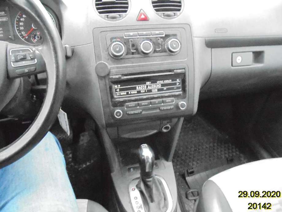 VW Caddy 2010-2015 (Type III, Fase 2) , Motorkode: CAYD, Girkassekode: 