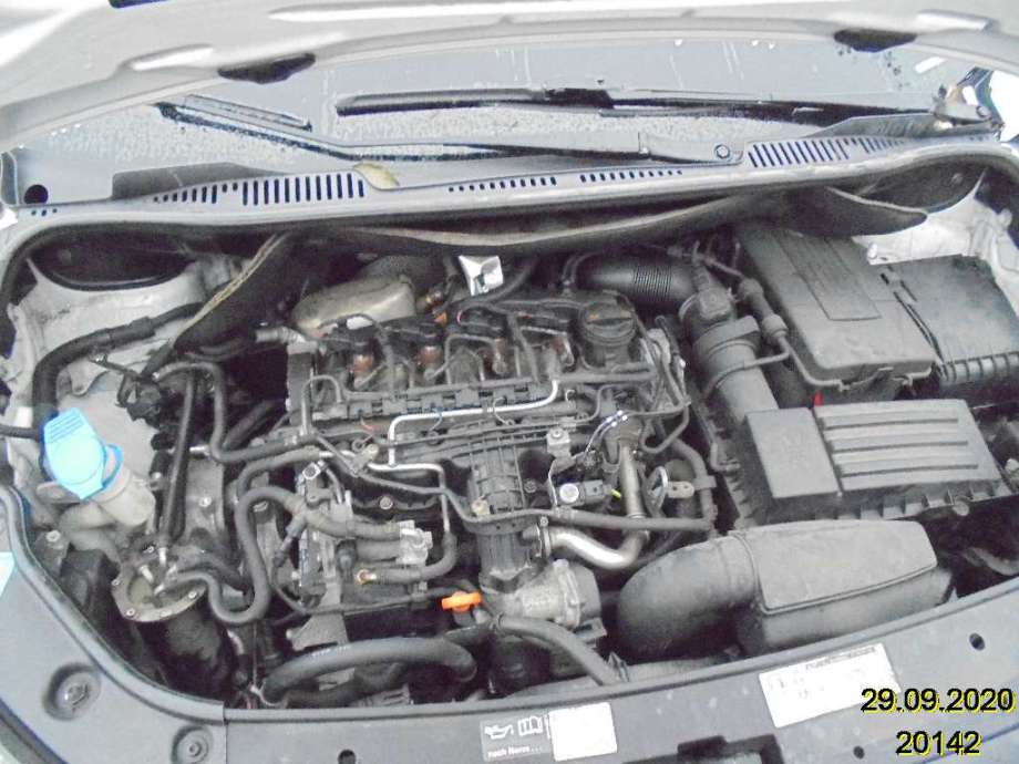 VW Caddy 2010-2015 (Type III, Fase 2) , Motorkode: CAYD, Girkassekode: 