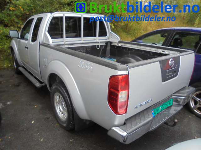 Nissan Navara 2005-2010 (Fase 1) (D40) (D40), Motorkode: YD25DDTI, Girkassekode: 