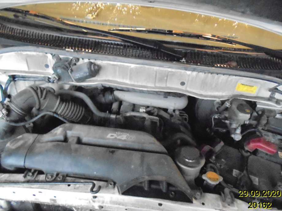 Toyota Hiace 2001-2006 (Fase 2) , Motorkode: 2KD-FTV, Girkassekode: 