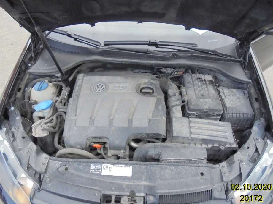 VW Golf VI 2008-2012 , Motorkode: CAYC, Girkassekode: 