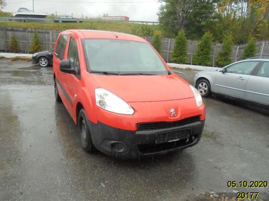 Peugeot Partner 2008-2015 (Type II, Fase 1) , Motorkode: 9HF, Girkassekode: 