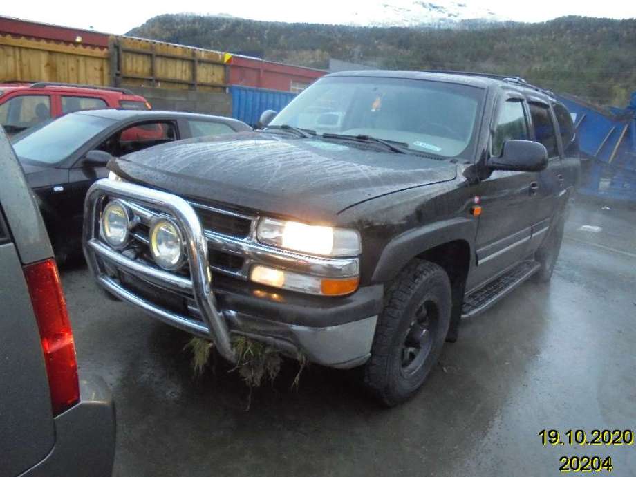 Chevrolet Tahoe 2001-2005 (Type II) , Motorkode: T, Girkassekode: 