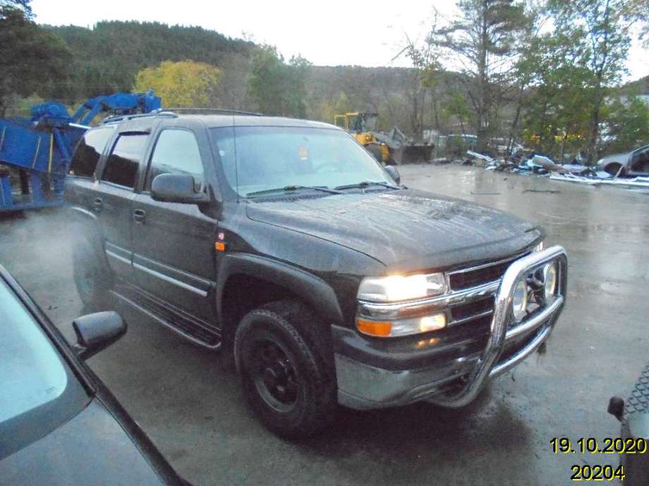 Chevrolet Tahoe 2001-2005 (Type II) , Motorkode: T, Girkassekode: 
