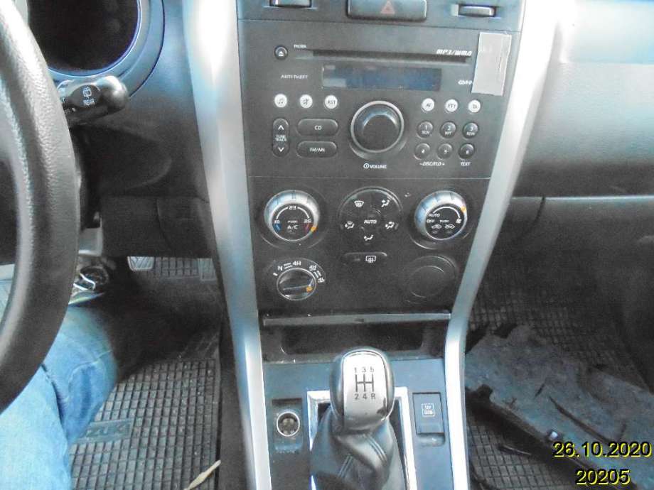 Suzuki Grand Vitara 2005-2015 (Type III) , Motorkode: F9Q, Girkassekode: 