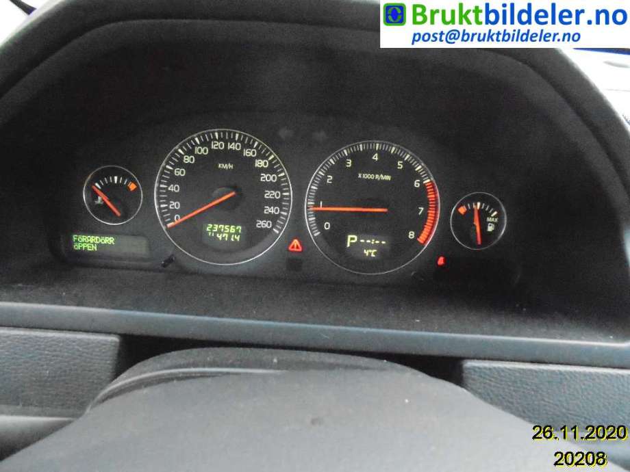 Volvo XC90 2002-2006 (Type I, Fase 1) , Motorkode: B5254T2, Girkassekode: 