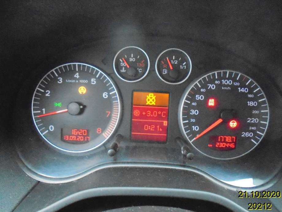 Audi A3 2003-2008 (Type II, Fase 1) , Motorkode: BGU, Girkassekode: 