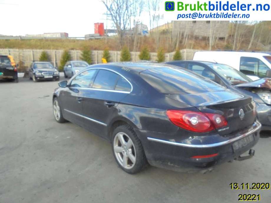 VW CC 2008-2012 (PASSAT CC) (PASSAT CC), Motorkode: CBAB, Girkassekode: 