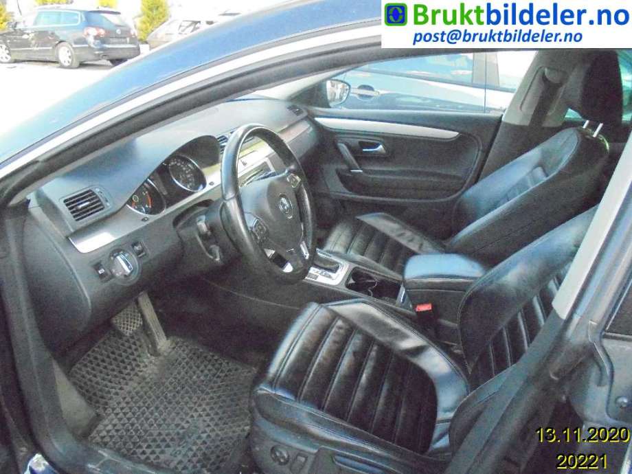 VW CC 2008-2012 (PASSAT CC) (PASSAT CC), Motorkode: CBAB, Girkassekode: 