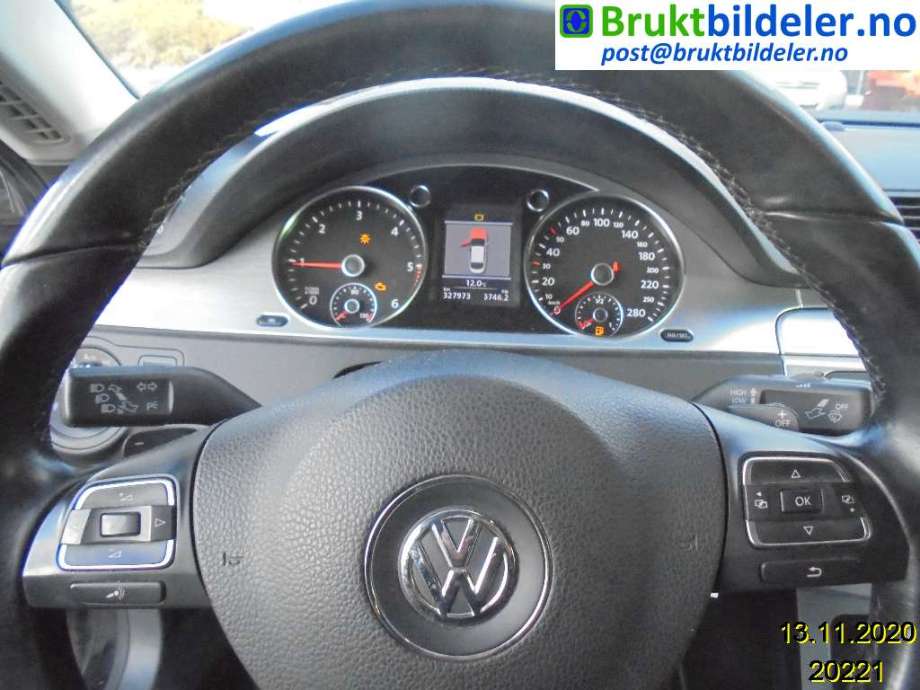 VW CC 2008-2012 (PASSAT CC) (PASSAT CC), Motorkode: CBAB, Girkassekode: 