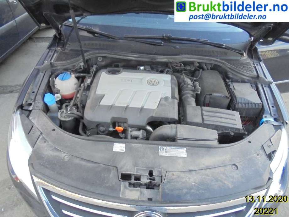 VW CC 2008-2012 (PASSAT CC) (PASSAT CC), Motorkode: CBAB, Girkassekode: 