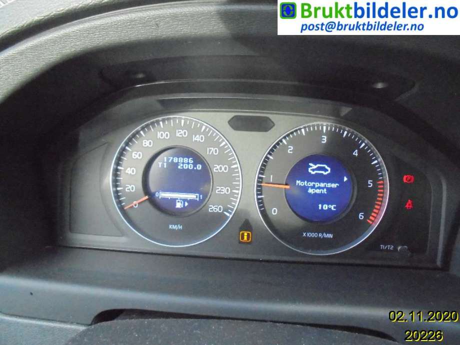 Volvo V70 2007-2013 (Type III, Fase 1) , Motorkode: D4164T, Girkassekode: 