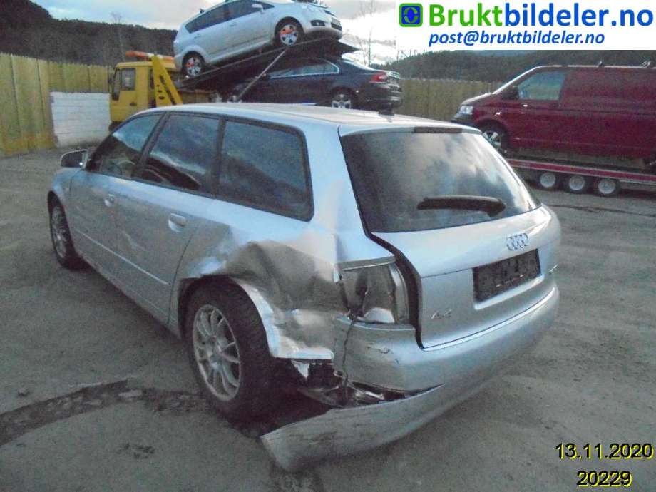 Audi A4 2001-2004 (Type II) (B6) (B6), Motorkode: AVF;AWX, Girkassekode: 