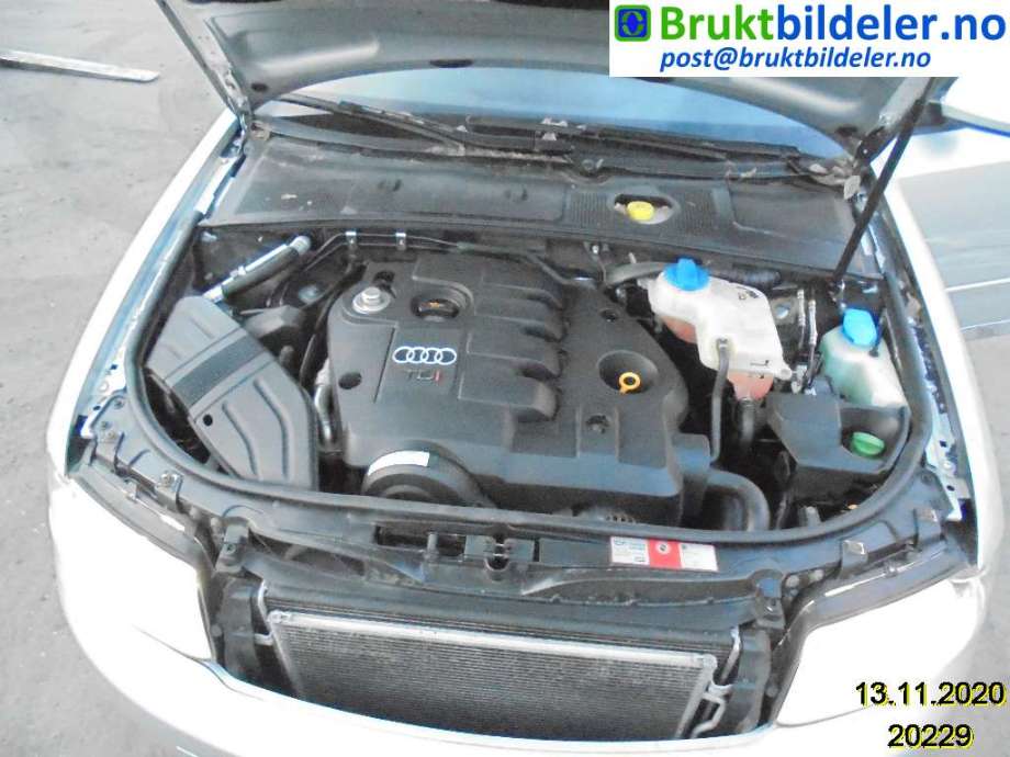 Audi A4 2001-2004 (Type II) (B6) (B6), Motorkode: AVF;AWX, Girkassekode: 