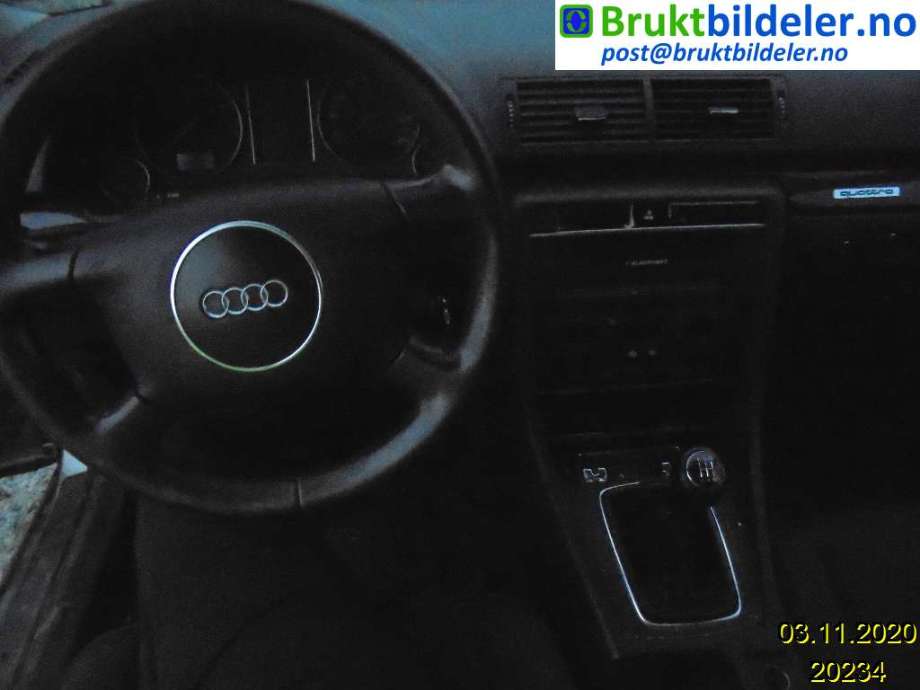 Audi A4 2001-2004 (Type II) (B6) (B6), Motorkode: AVJ, Girkassekode: 